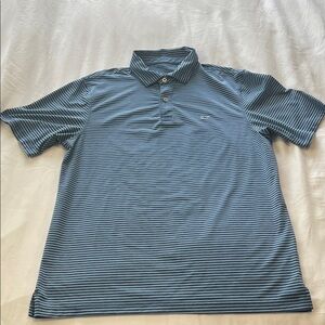 Vineyard Vines Blue Striped Men's Polo Shirt
